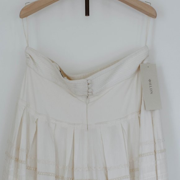 BHLDN, Bridal, Ivory, Skirt, Maxi, Ball Gown, Silk - Picture 10 of 10